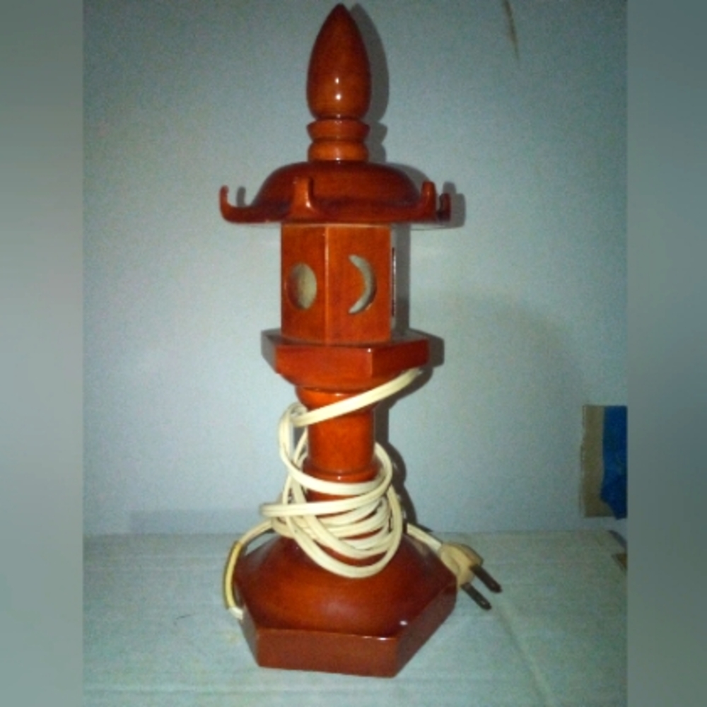 Japanese lamp wooden